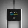 SBS 10000mAh PD 20W Powerbank, LCD kijelzős beépített USB-C kábellel - Szürke thumbnail