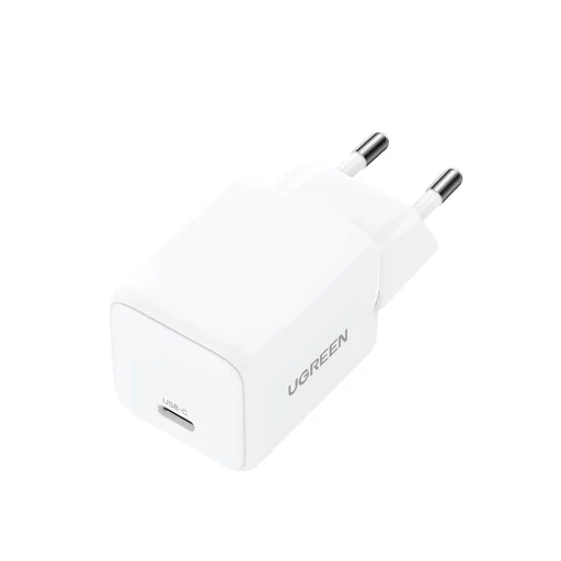 Ugreen X513 30W GaN 1x USB-C Hálózati Töltő - Fehér - 3