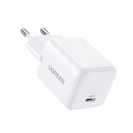 Ugreen X512 20W GaN 1x USB-C fali töltő - Fehér - 1