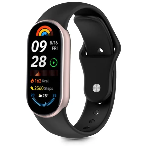 Tech-Protect Iconband Pure Xiaomi Smart Band 8 / 9 / 10 / Nfc Fekete - 1