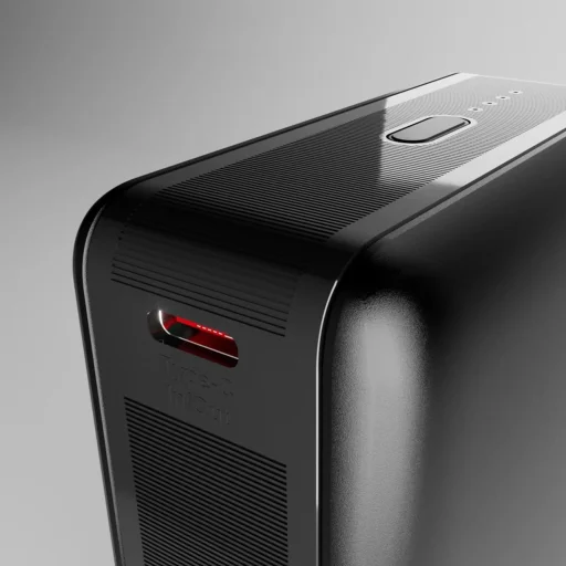 Powerbank SBS 20000mAh 65W PD AFC USB-C USB-A laptophoz, tablethez, okostelefonhoz - fekete - 8