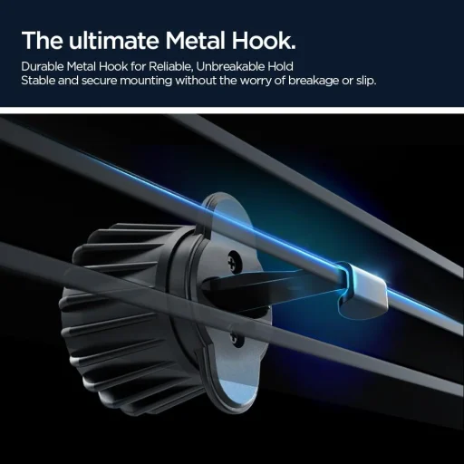 Spigen Mft13 Mágneses Magsafe Műszerfalra és Szellőzőre Szerelhető Autós Tartó Ezüst - 7