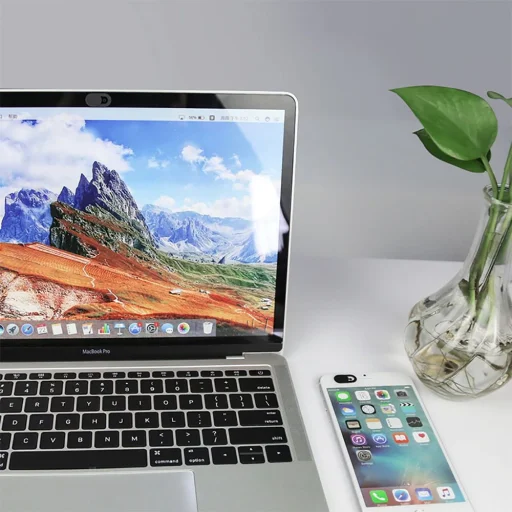 Tech-protect Cam Fit+ webkamera takaró 3-pack Laptop Webkamera Takarány Fekete - 3