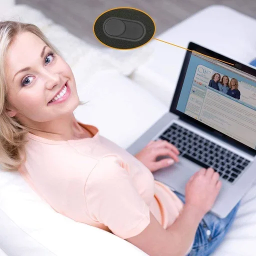 Tech-protect Cam Fit+ webkamera takaró 3-pack Laptop Webkamera Takarány Fekete - 4