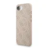  iPhone 16e Pink Guess PU Bőr 4G Színes Gyűrűs Pánt MagSafe tok - 2