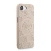  iPhone 16e Pink Guess PU Bőr 4G Színes Gyűrűs Pánt MagSafe tok - 3