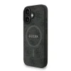  iPhone 16 Fekete Guess PU bőr 4G színes gyűrűs pánt MagSafe tok - 2