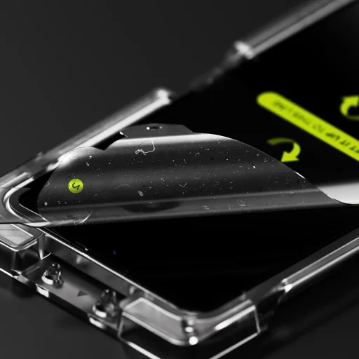  Samsung Galaxy Z Flip 7 Ringke Dual Easy Pro 2 db átlátszó kijelzővédő fólia - 5