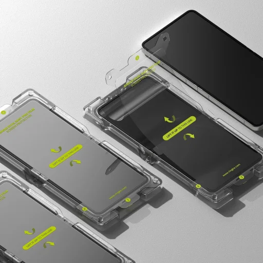  Samsung Galaxy Z Flip 7 Ringke Dual Easy Pro 2 db átlátszó kijelzővédő fólia - 6