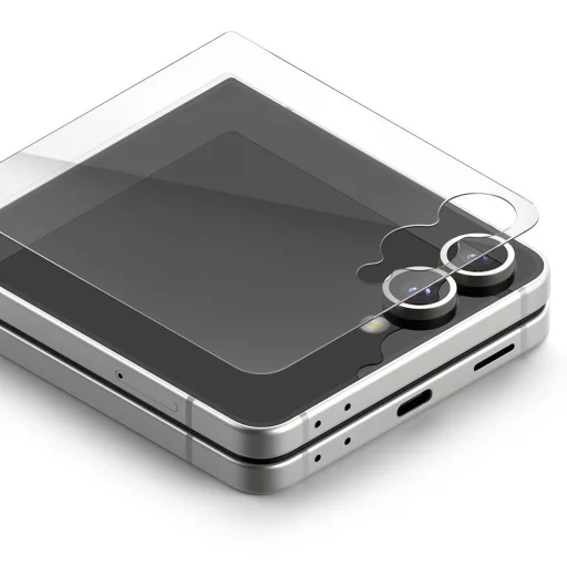  Samsung Galaxy Z Flip 7 Átlátszó kijelzővédő fólia Ringke Cover Display Pro 2-pack - 2