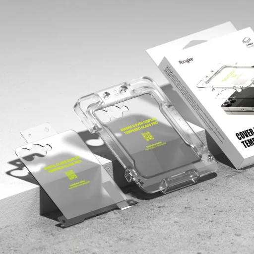  Samsung Galaxy Z Flip 7 Átlátszó kijelzővédő fólia Ringke Cover Display Pro 2-pack - 7