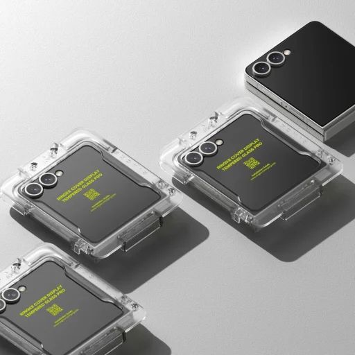  Samsung Galaxy Z Flip 7 Átlátszó kijelzővédő fólia Ringke Cover Display Pro 2-pack - 9