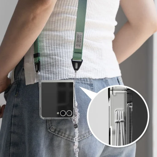  Samsung Galaxy Z Flip 7 Átlátszó Ringke Fusion Magnetic Magsafe tok - 4