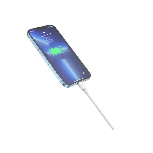 JELLICO kábel B1 USB-C - Lightning PD 20W 1M Fehér - 4