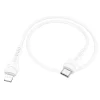 HOCO kábel X37 USB-C - Lightning PD 27W 0.5M Fehér thumbnail