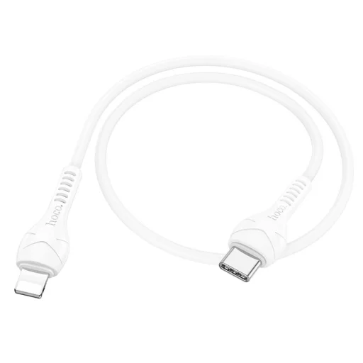 HOCO kábel X37 USB-C - Lightning PD 27W 0.5M Fehér - 3