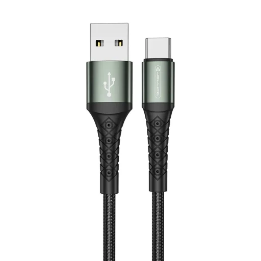 JELLICO B10 Type-C USB kábel 3.1A 1M Fekete - 2