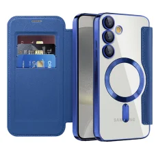  Techsuit - SmartMag Könyvtok - Samsung Galaxy S24 - Kék tok