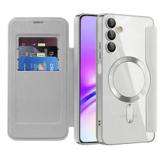  Techsuit - SmartMag Könyvtok - Samsung Galaxy A05s - Szürke tok