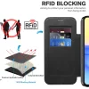  Techsuit - SmartMag Könyves Tok - Samsung Galaxy A15 4G / A15 5G - Fekete tok thumbnail
