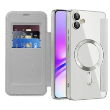  Techsuit - SmartMag Könyv Tok - Samsung Galaxy A05 - Szürke tok