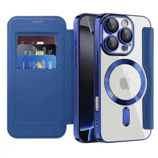  Techsuit - SmartMag Könyv Tok - iPhone 16 Pro Max - Kék tok