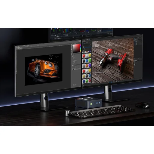 GMKtec M6 Mini PC Ryzen 5 6600H 16GB RAM + 512GB WIN 11 Pro - 7