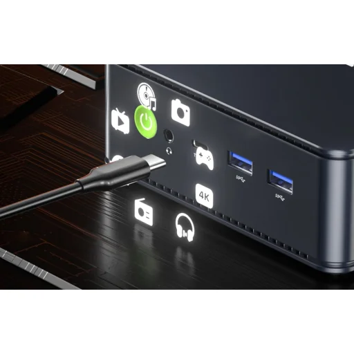 GMKtec M6 Mini PC Ryzen 5 6600H 16GB RAM + 512GB WIN 11 Pro - 8