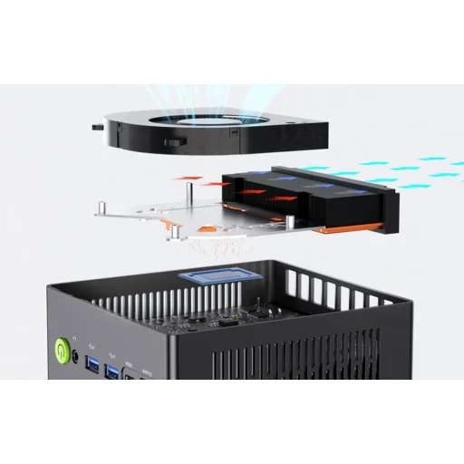 GMKtec K8 Mini PC Ryzen 7 8845HS 32GB RAM + 1TB WIN 11 Pro - 11