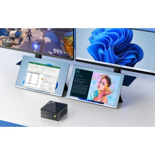 GMKtec K8 Mini PC Ryzen 7 8845HS 32GB RAM + 1TB WIN 11 Pro - 8