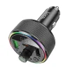HOCO autós FM Bluetooth adó 2 x USB A + Type C PD QC3.0 30W E82 fekete thumbnail