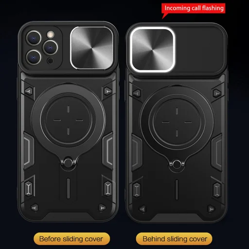  Techsuit - CamGuard Pro - iPhone 11 Pro Max - Rózsaarany tok - 4