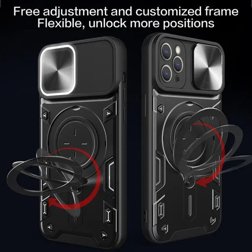  Techsuit - CamGuard Pro - iPhone 11 Pro Max - Rózsaarany tok - 3