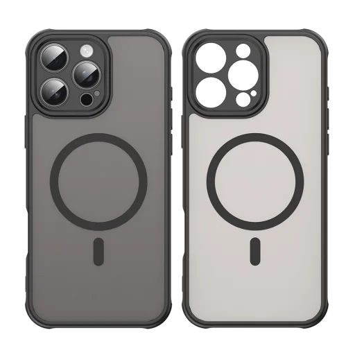  Techsuit - HaloFrost II MagSafe - iPhone 16 Pro Max - Fekete tok - 2