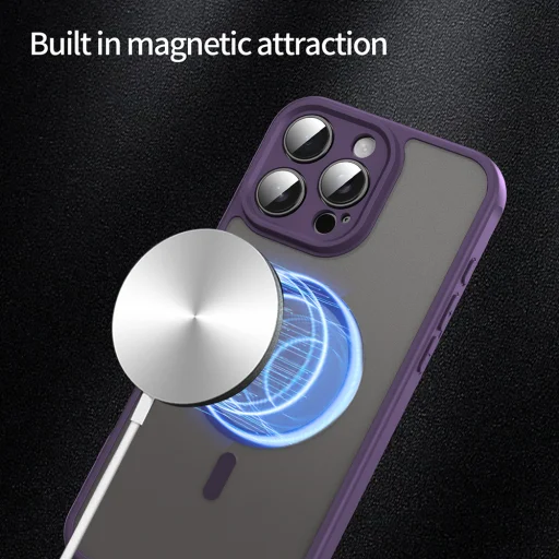  Techsuit - HaloFrost II MagSafe - iPhone 16 Pro Max - Lila tok - 6