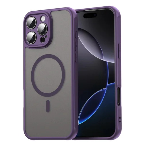  Techsuit - HaloFrost II MagSafe - iPhone 16 Pro Max - Lila tok - 1