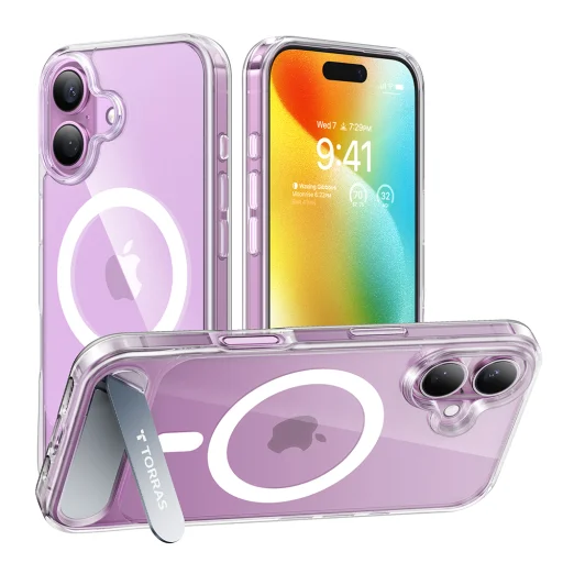  Torras - Pstand - iPhone 16 Plus - Átlátszó tok - 1