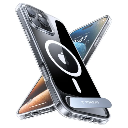  Torras - Pstand - iPhone 16 Pro Max - Átlátszó tok - 2