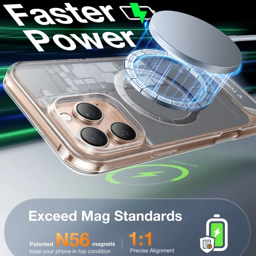  Torras - Pstand - iPhone 16 Pro Max - Átlátszó tok - 6