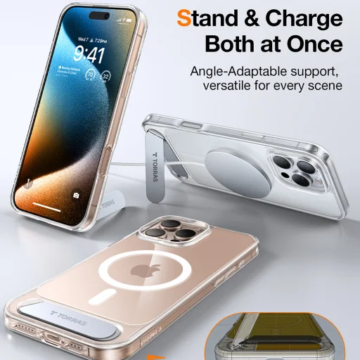  Torras - Pstand - iPhone 16 Pro Max - Átlátszó tok - 7