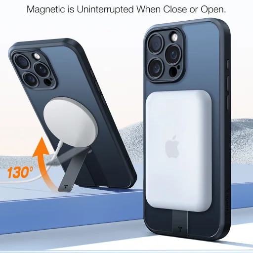  Torras - Pstand Spin - iPhone 16 Pro Max - Fekete tok - 2