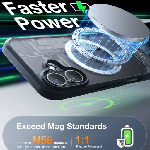  Torras - Pstand - iPhone 16 Plus - Fekete tok - 5