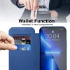  iPhone 13 Pro Max Kék Techsuit SmartMag Könyv Tok thumbnail