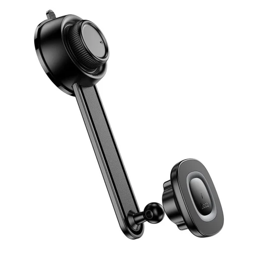 Autós telefontartó indukcióval Hoco 15W középkonzol HW31 fekete - 4