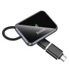 Hoco vezeték nélküli CarPlay adapter USB A / USB C HU1 fekete - 2