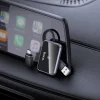 Hoco vezeték nélküli CarPlay adapter USB A / USB C HU1 fekete - 7