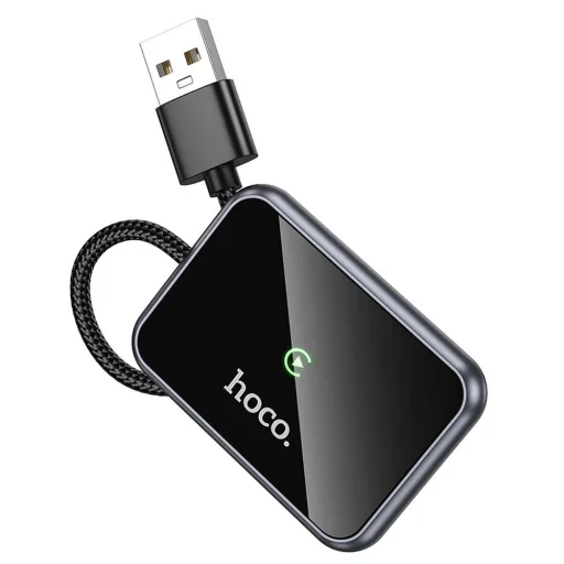 Hoco vezeték nélküli CarPlay adapter USB A / USB C HU1 fekete - 4