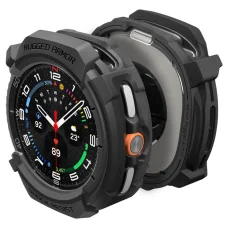 Spigen Rugged Armor Samsung Galaxy Watch 8 Classic (46 mm) Matt Fekete