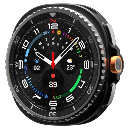 Spigen Rugged Armor Samsung Galaxy Watch 8 Classic (46 mm) Matt Fekete - 10