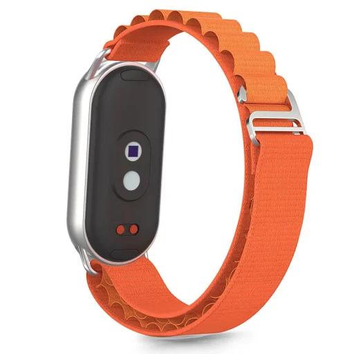 Tech-protect Nylon Pro Xiaomi Smart Band 8 / 9 / 10 / Nfc Narancs szíj - 2
